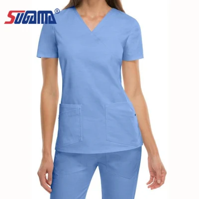 Großhandel Krankenhaus medizinische Dental Uniform Unisex Frauen Krankenpflege Peelings Sets Uniform