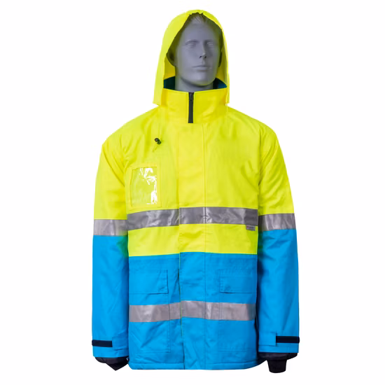 Safety Workwear Eniso20471 Hi Vis Parka Jacke Reflektierender Winterparka
